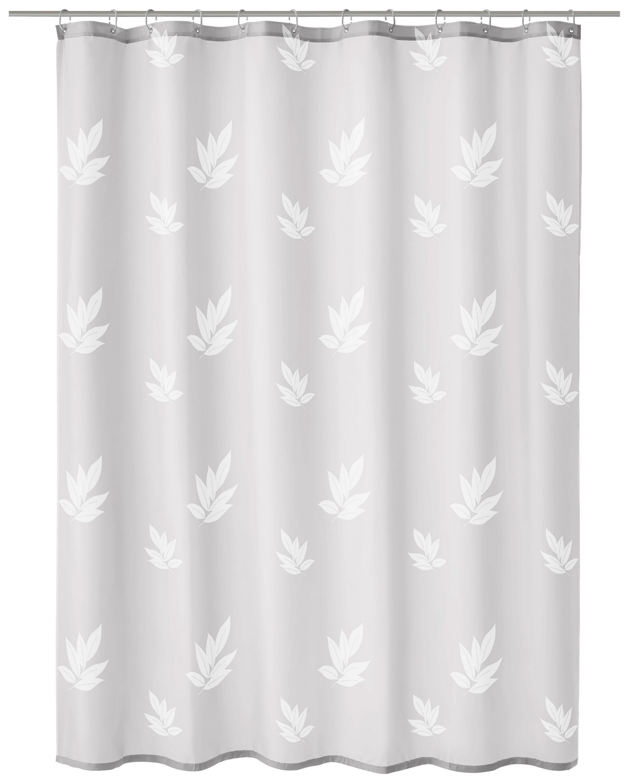 ZUHANYFÜGGÖNY 180/200 cm  - fehér, Konventionell, textil (180/200cm) - Kleine Wolke