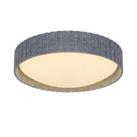 DECKENLEUCHTE 42/11 cm   - Grau, Trend, Kunststoff (42/11cm) - Nordlux