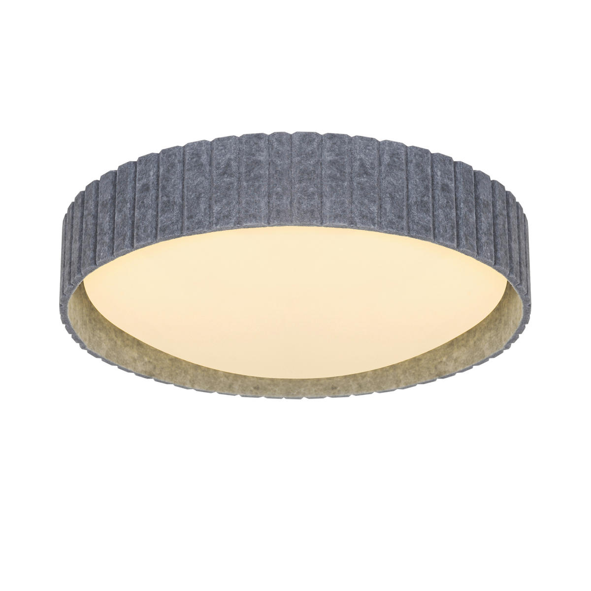 DECKENLEUCHTE 42/11 cm   - Grau, Trend, Kunststoff (42/11cm) - Nordlux