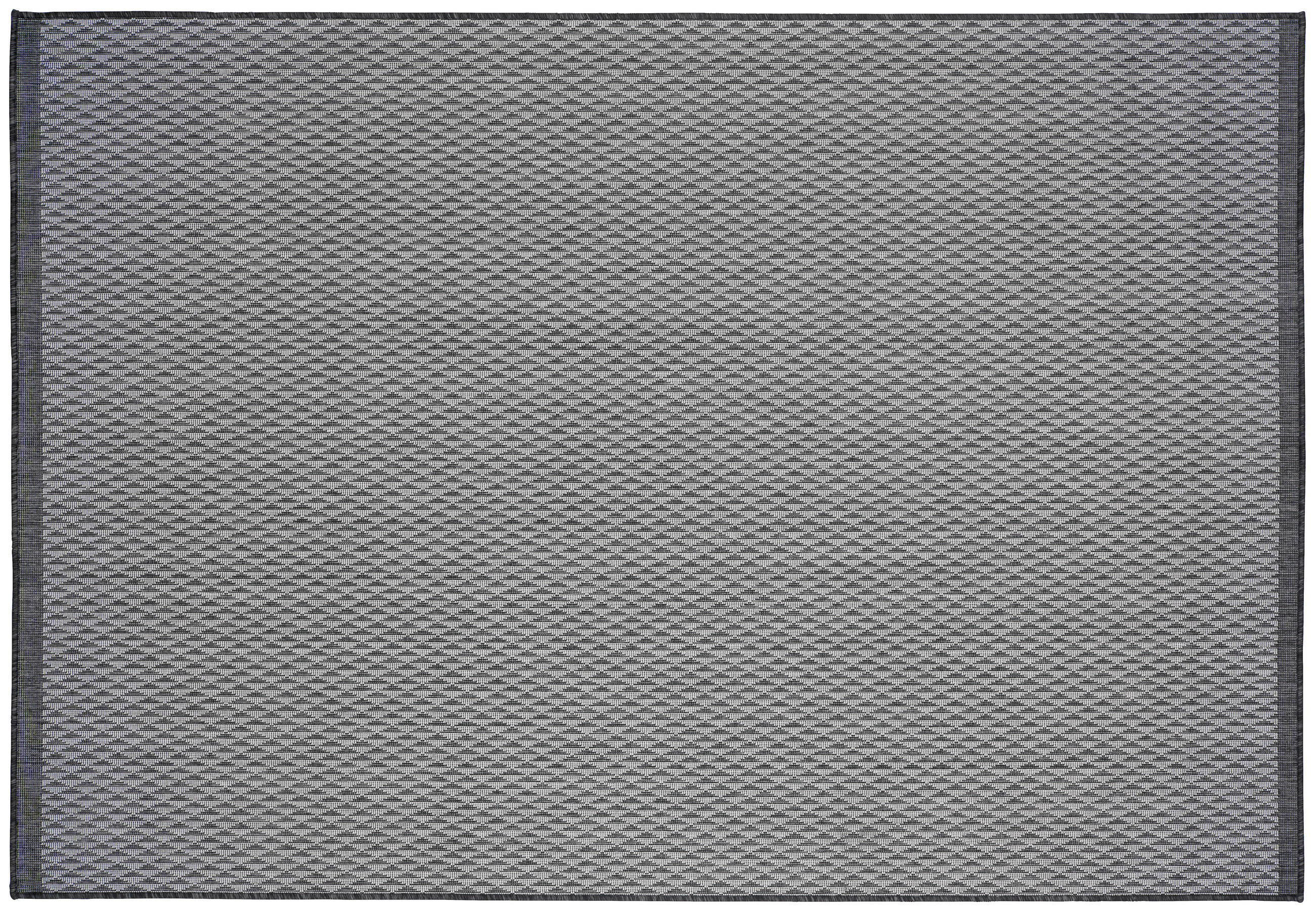OUTDOORTEPPICH 120/170 cm Grau, Schwarz  - Schwarz/Grau, KONVENTIONELL, Textil (120/170cm) - Ambia Garden