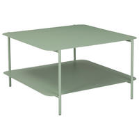 COUCHTISCH 73,4/70/40 cm quadratisch Grün  - Grün, Design, Metall (73,4/70/40cm) - Carryhome
