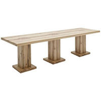 ESSTISCH Wildeiche massiv rechteckig Wildeiche  - Wildeiche, KONVENTIONELL, Holz (400/120/76cm) - Landscape