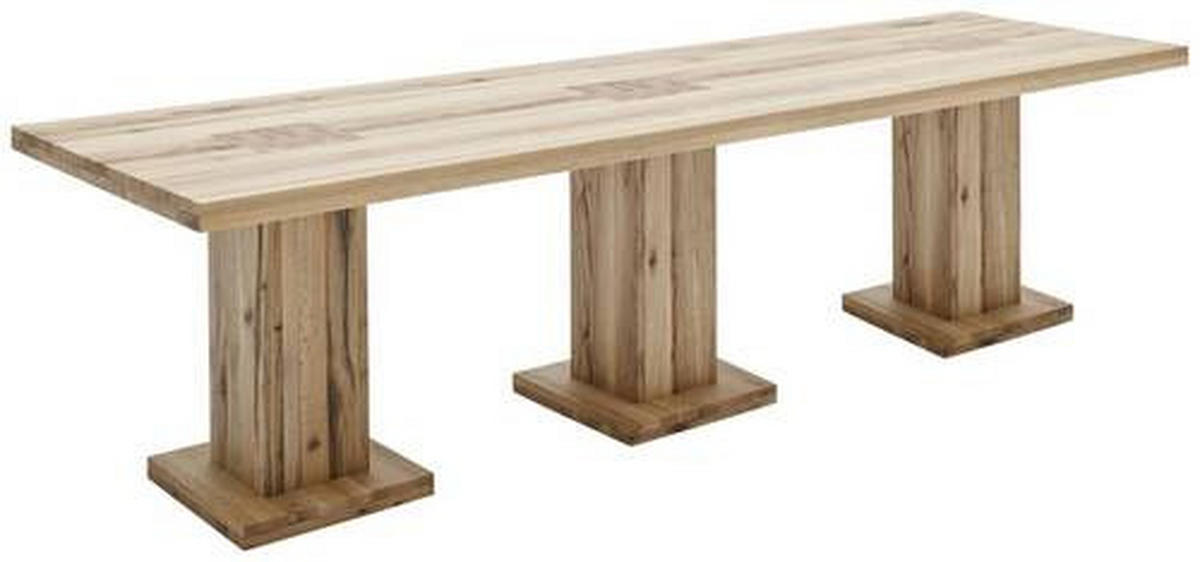 ESSTISCH Wildeiche massiv rechteckig Wildeiche  - Wildeiche, KONVENTIONELL, Holz (400/120/76cm) - Landscape