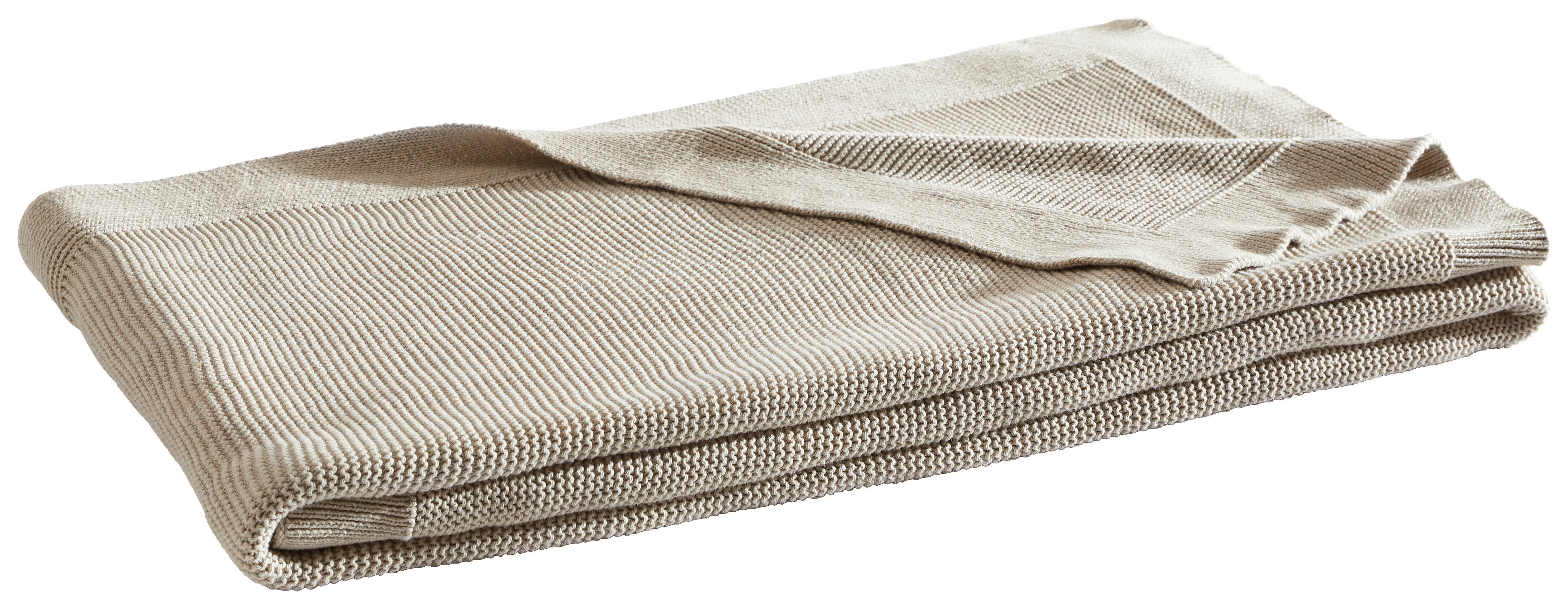 WOHNDECKE BEJA 150/200 cm  - Sandfarben, Basics, Textil (150/200cm) - Dieter Knoll