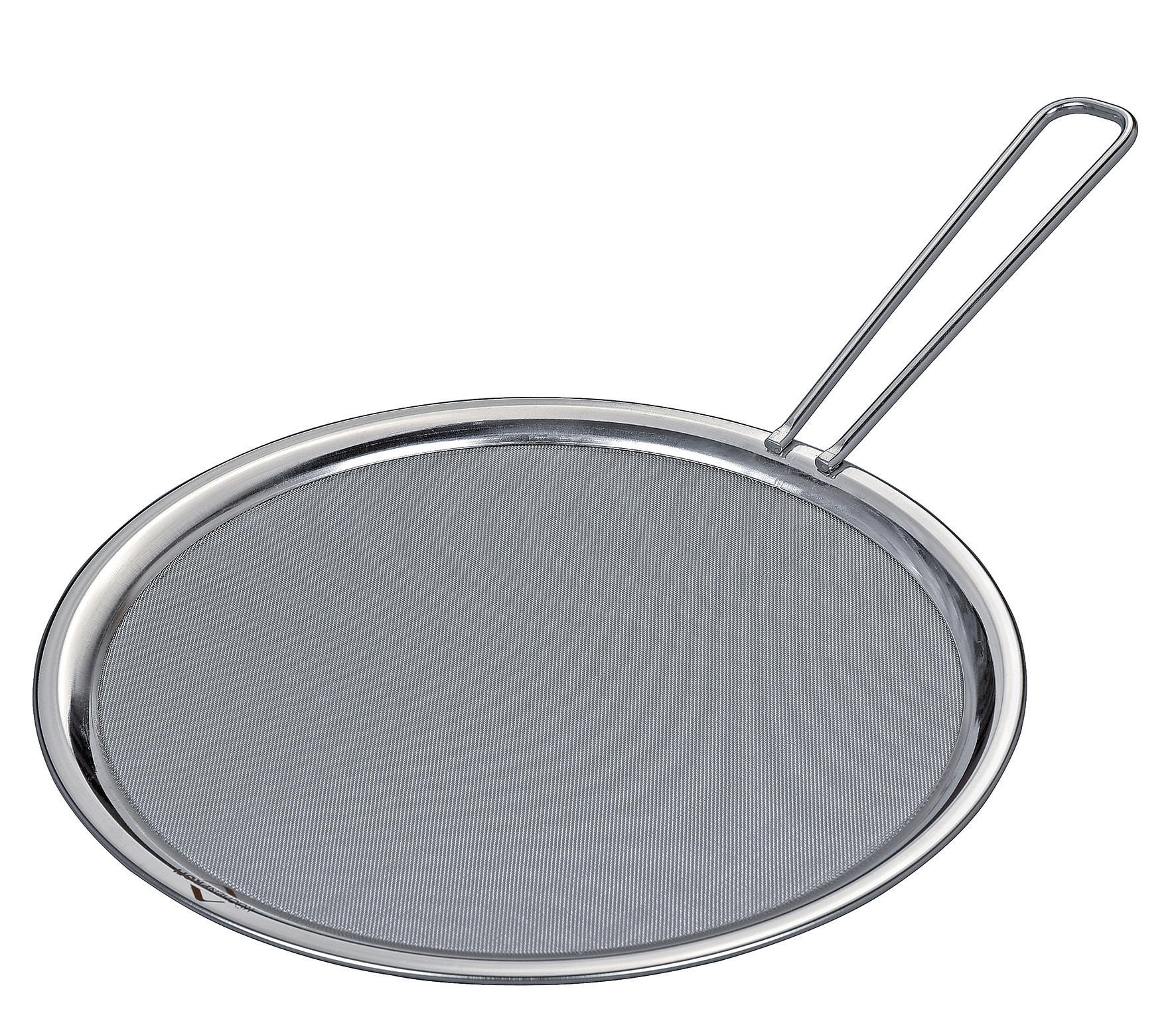 SPRITZSCHUTZ DELUXE 33 cm  - Edelstahlfarben, Basics, Metall (33cm) - KÜCHENPROFI