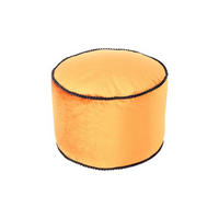 POUF in Bronzefarben Textil  - Bronzefarben, Basics, Textil (47/32/47cm) - Kayoom