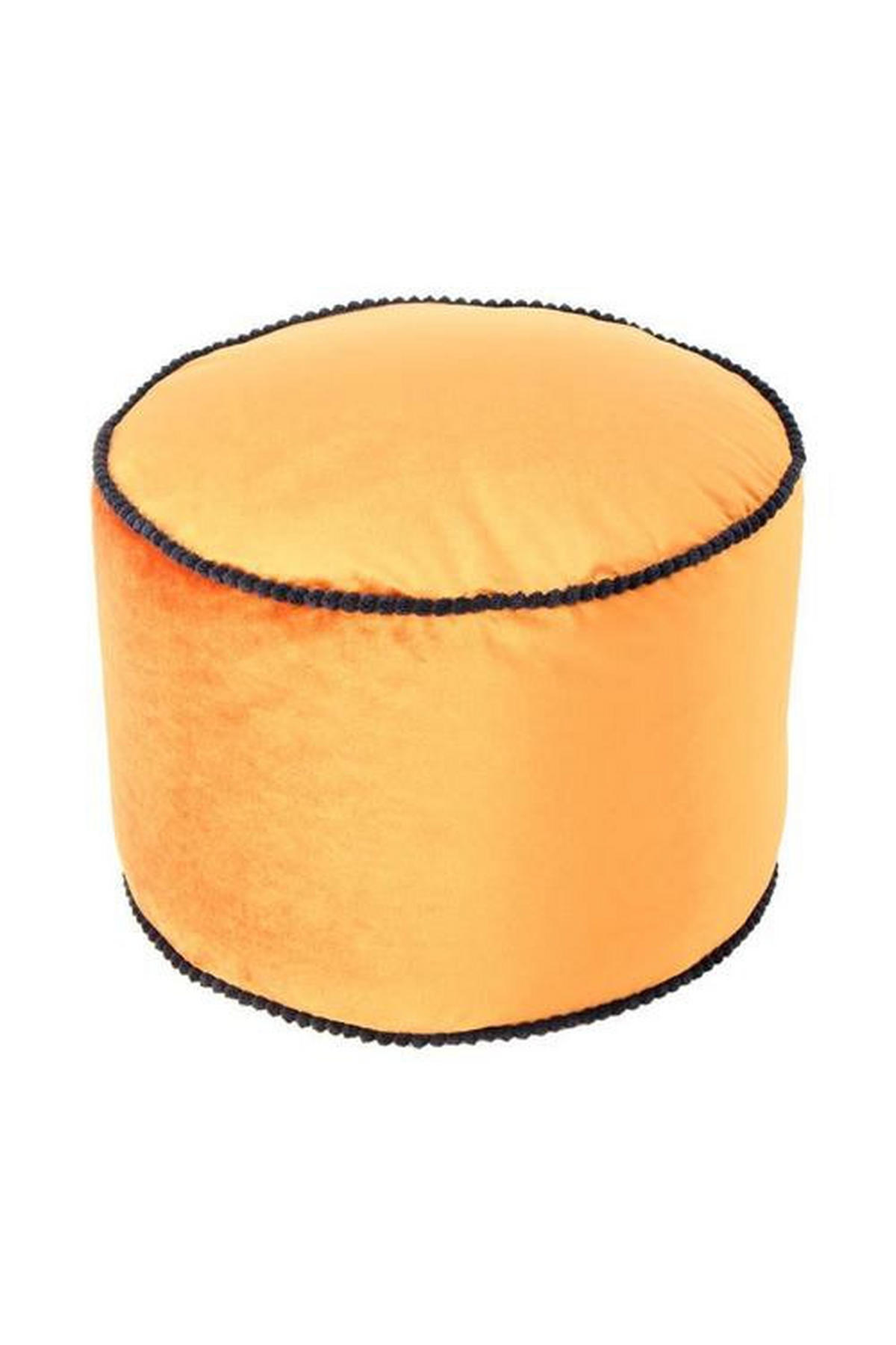POUF in Bronzefarben Textil  - Bronzefarben, Basics, Textil (47/32/47cm) - Kayoom