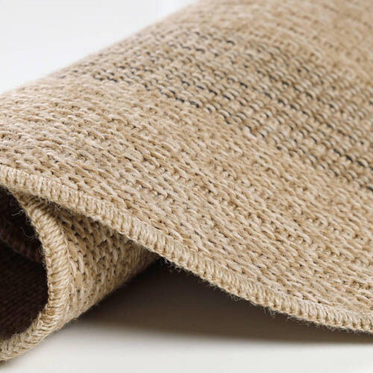 OUTDOORTEPPICH 200/200 cm Comilla Beige, Schwarz  - Beige/Schwarz, Basics, Textil (200/200cm) - Novel