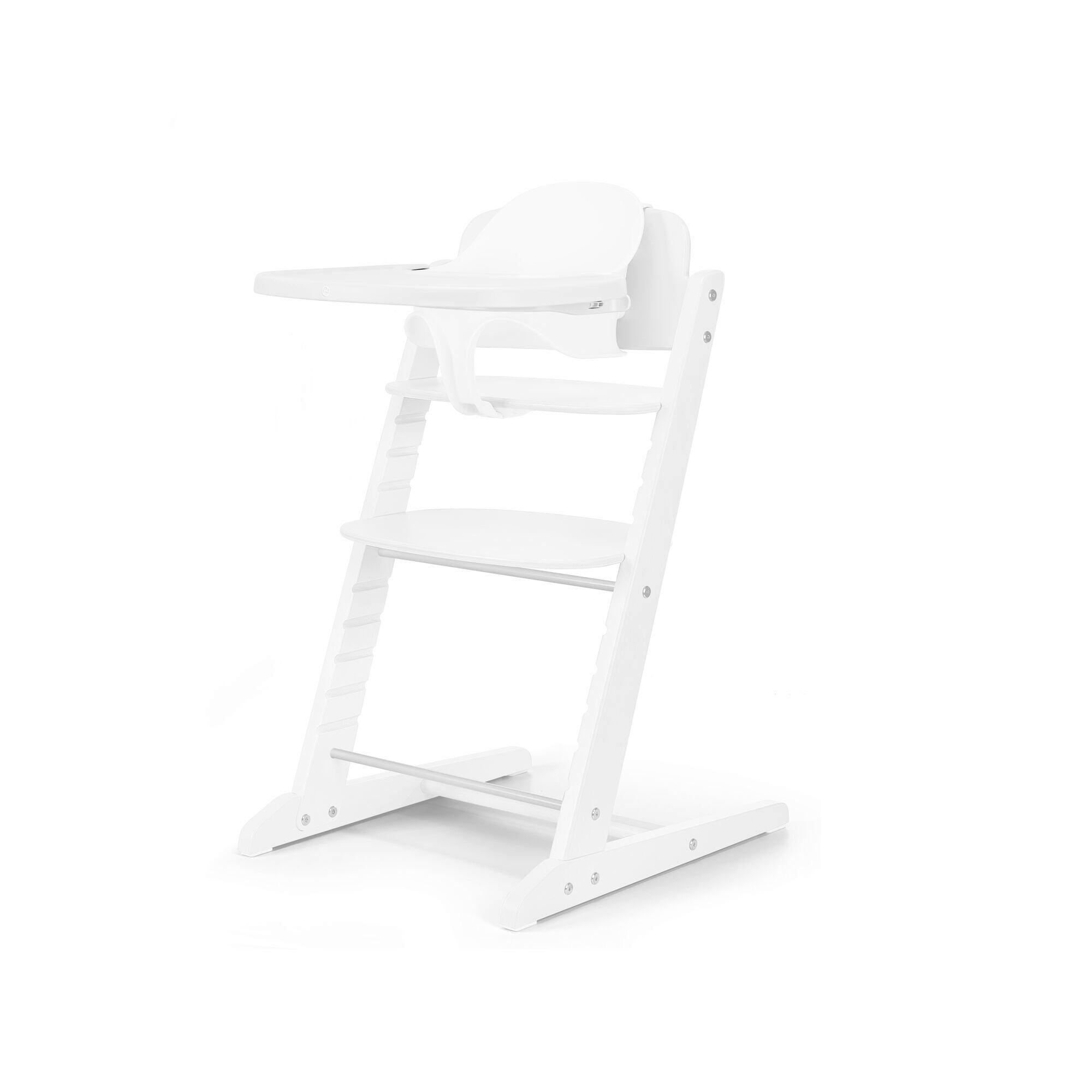 HOCHSTUHL-SET Iris 3 in 1 Weiß Hochglanz All White  - Weiß Hochglanz, Basics, Holz (58/48/84cm) - cybex GOLD