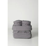 FROTTIERSET Santo Taupe 4-teilig  - Taupe, KONVENTIONELL, Textil - Esposa