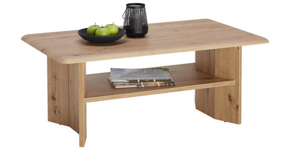 COUCHTISCH rechteckig Eichefarben - Eichefarben, KONVENTIONELL (110/65/45cm) - Cantus