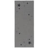 TISCHLÄUFER Textil Hellgrau 40/100 cm  - Hellgrau, Basics, Textil (40/100cm) - X-Mas