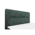 BOXSPRINGBETT 140/200 cm  in Dunkelgrau  - Dunkelgrau/Schwarz, Design, Textil/Metall (140/200cm) - Esposa