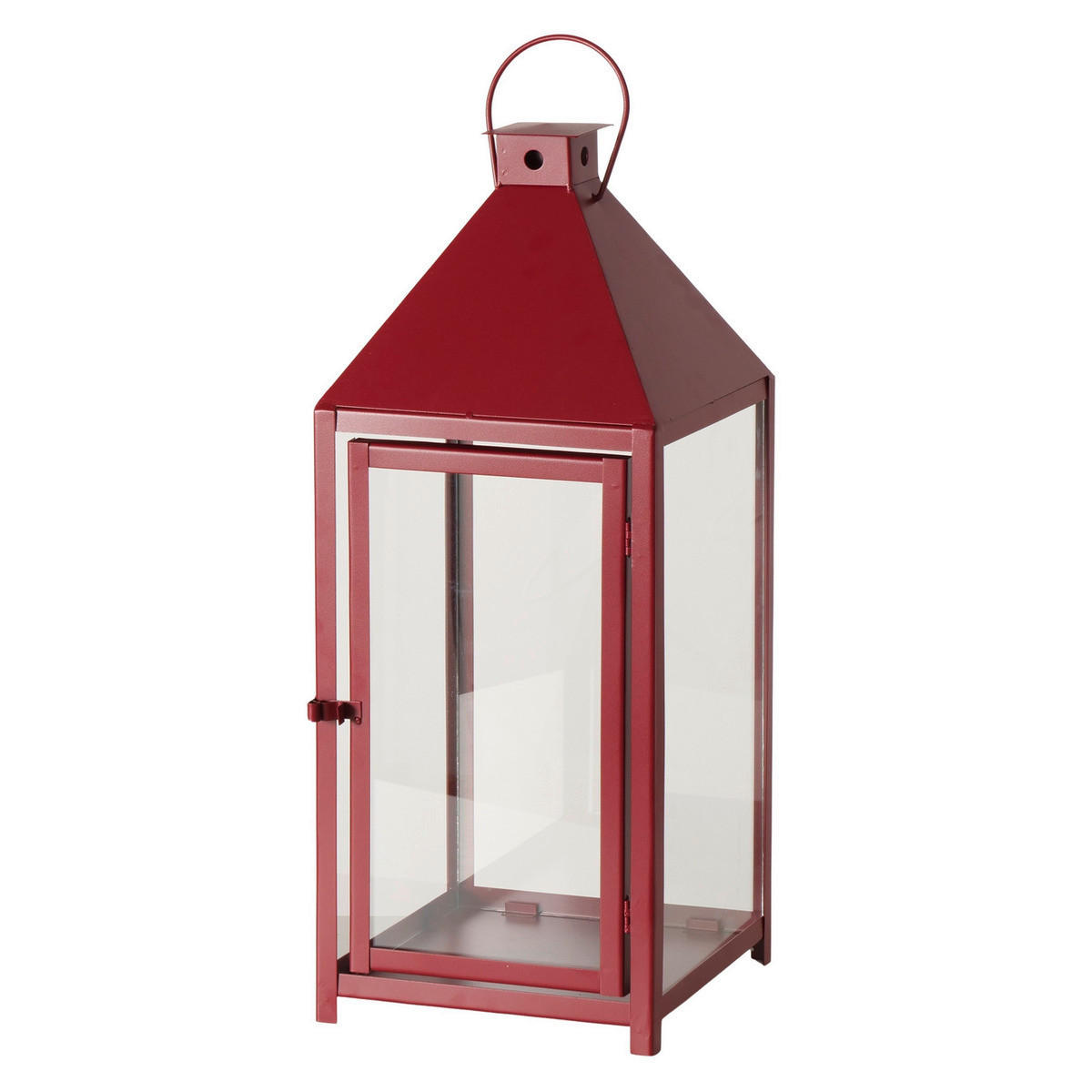 LAMPÁŠ kov - tmavočervená, Basics, kov (28/28/70cm)
