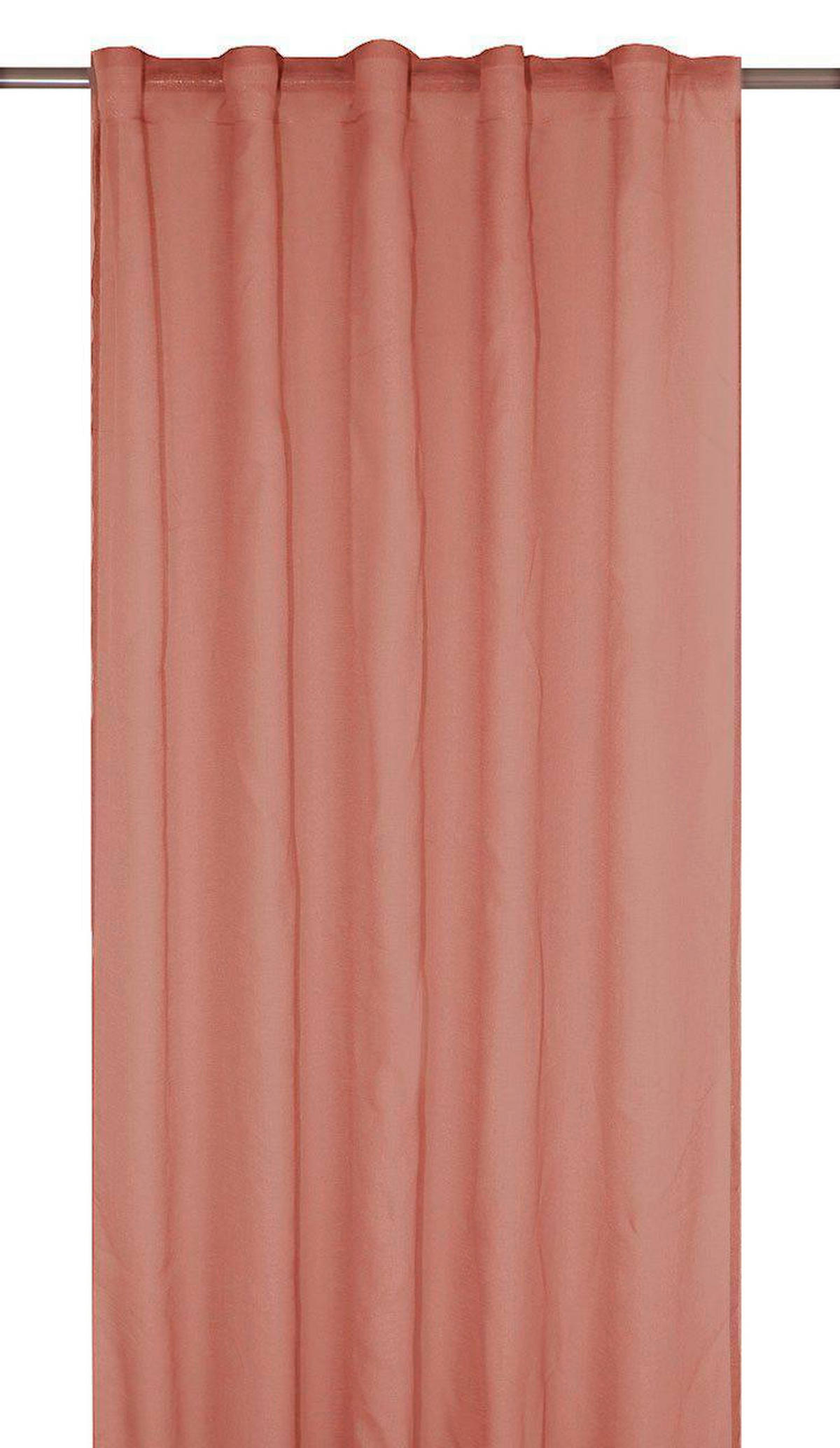 FERTIGVORHANG    140/300 cm 2 Stück  - Pink, Basics, Textil (140/300cm) - Svanefors