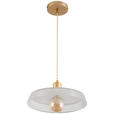 HÄNGELEUCHTE 30/113 cm  - Klar, Trend, Glas/Metall (30/113cm) - Novel
