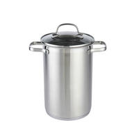 SPARGEL-/PASTATOPF ELEGANCE 4,5 L  - Edelstahlfarben, Basics, Metall (16cm) - Rösle