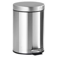 KOSMETIKEIMER 3 L  - Edelstahlfarben/Schwarz, Basics, Kunststoff/Metall (17/25.5cm) - Kela