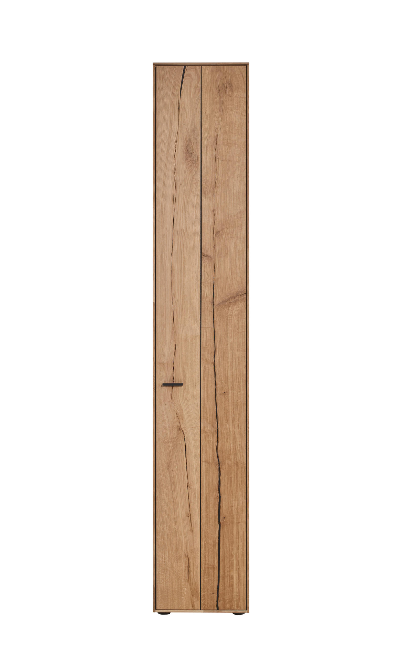 ZEILENSCHRANK  in 35,5/205,5/37,1 cm  - Eichefarben/Graphitfarben, Design, Holz/Holzwerkstoff (35,5/205,5/37,1cm) - Dieter Knoll