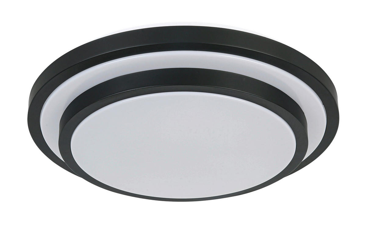 SVJETILJKA STROPNA  - bijela/crna, Basics, metal/plastika (49/10,5cm) - Boxxx