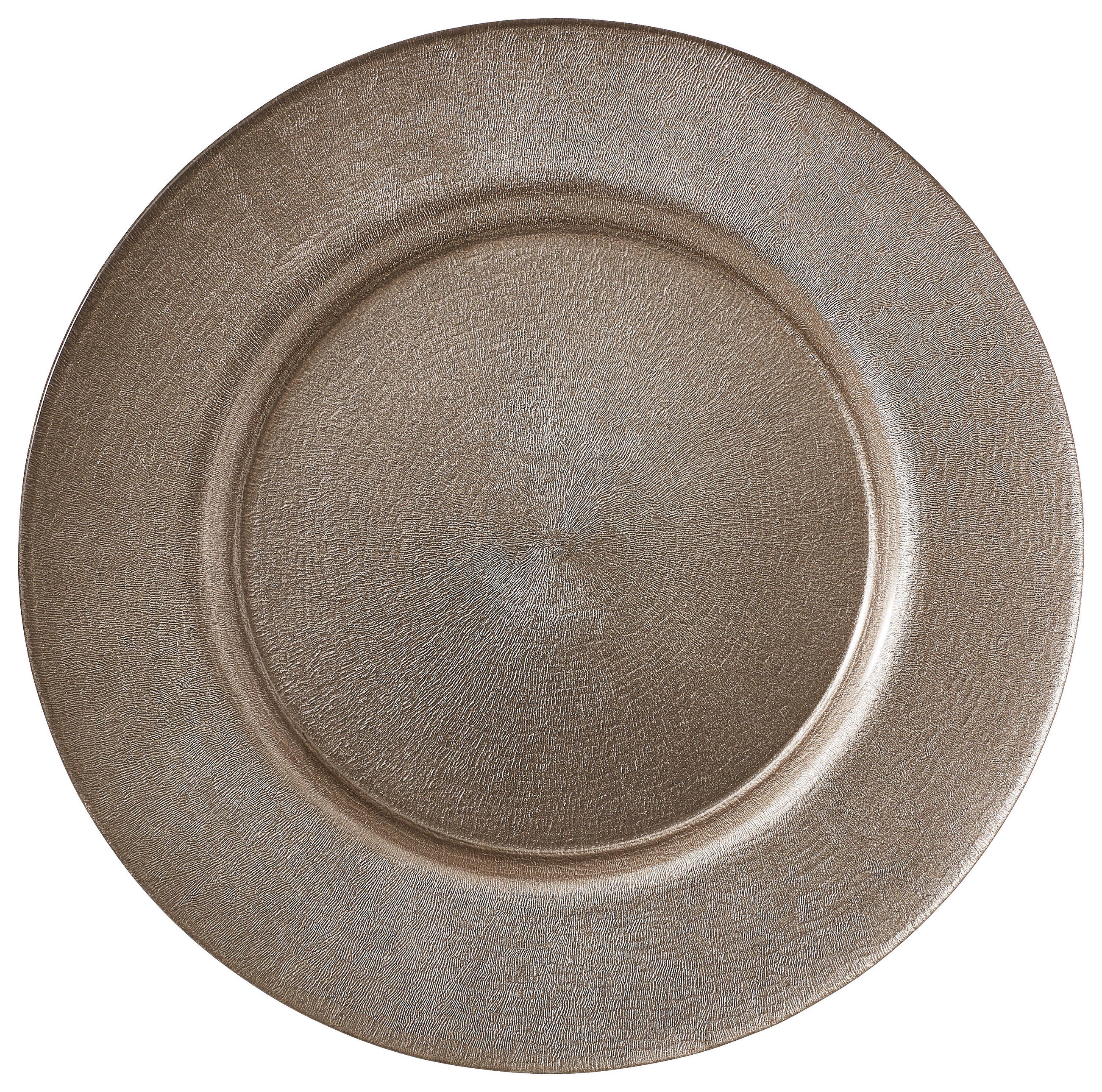 PLATZTELLER 4-teilig  - Beige, Glas (32,5/2cm) - Novel