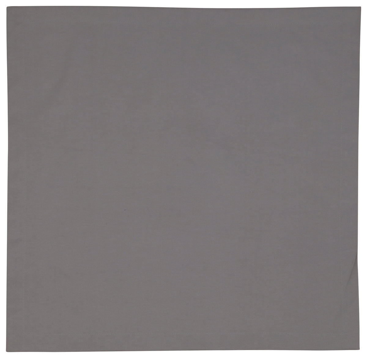 UBRUS, 80/80 cm, světle šedá - světle šedá, Konvenční, textil (80/80cm) - Novel