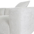 ECKSOFA in Chenille Creme  - Creme/Schwarz, MODERN, Kunststoff/Textil (178/323cm) - Carryhome