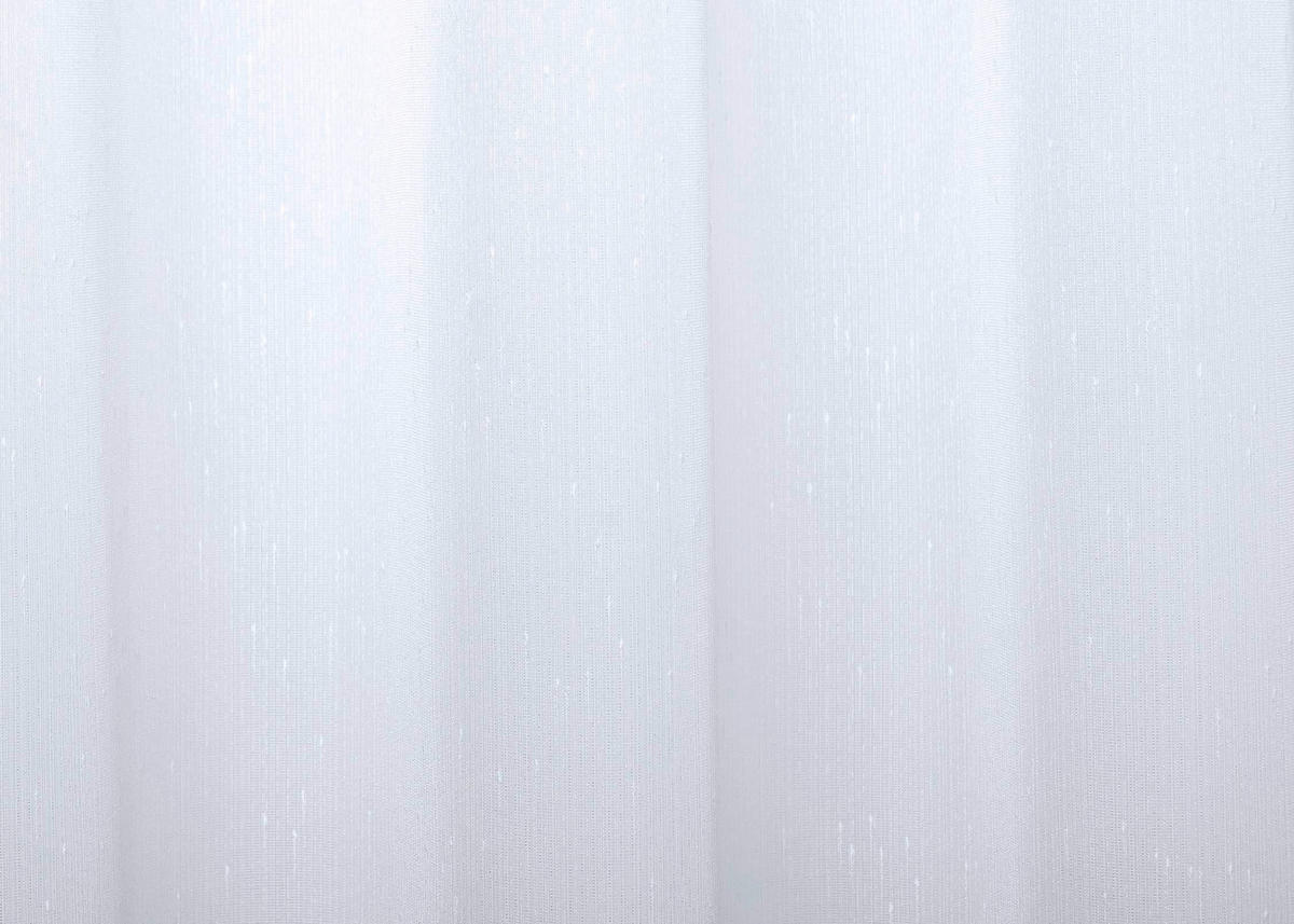 ZÁCLONA, průhledné, 295 cm - bílá, Basics, textil (295cm)