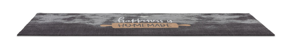 KÜCHENLÄUFER 50/150 cm Miabella Dunkelgrau  - Dunkelgrau, Basics, Kunststoff (50/150cm) - Esposa