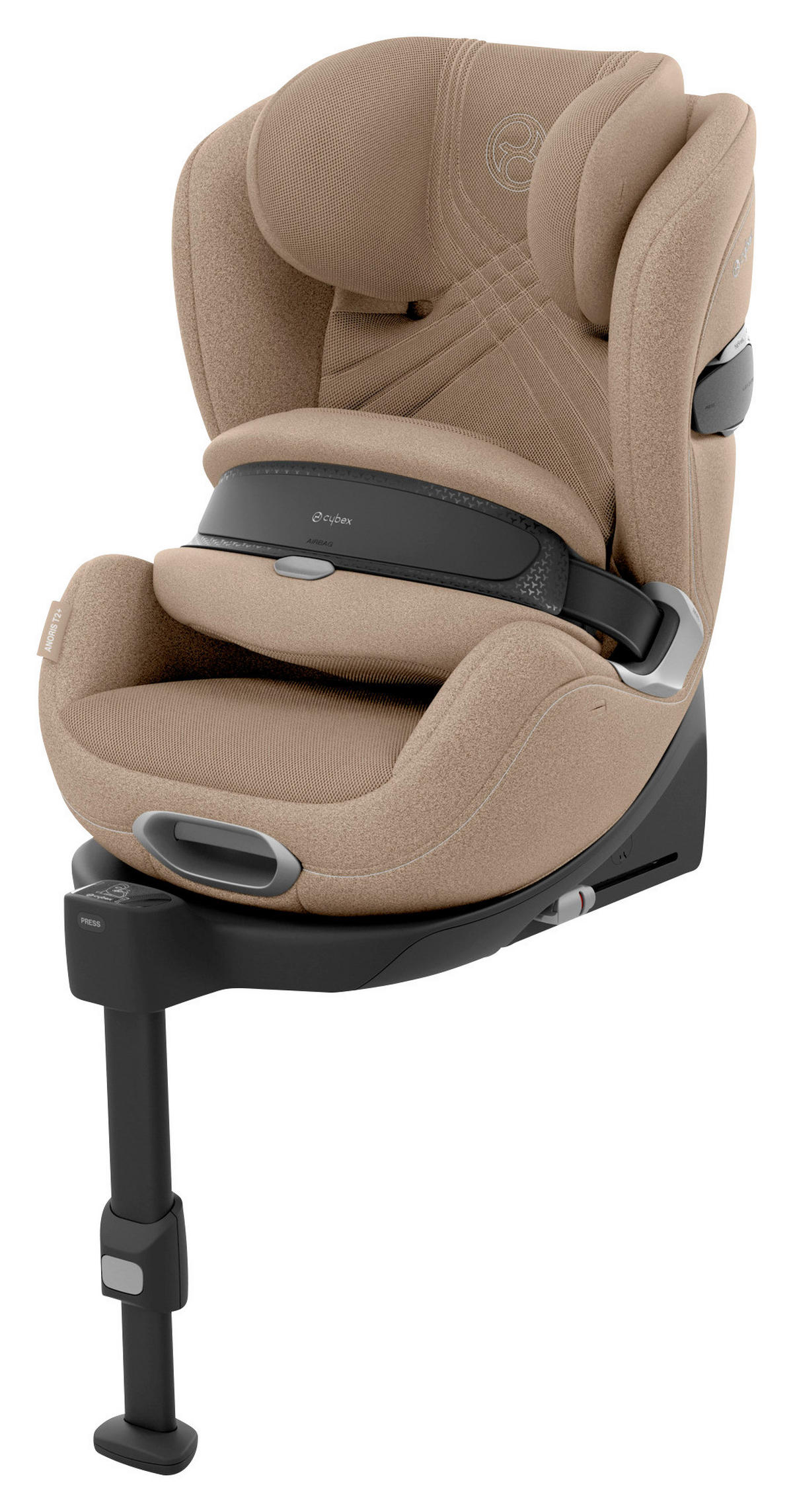 KINDERAUTOSITZ Anoris T2 i-Size Cozy Beige Plus   - Beige, Basics, Textil (70/44/62cm) - cybex PLATINUM