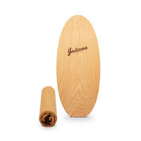 BALANCE BOARD Indiana  - Eichefarben, Basics, Holz (73.5/31.6/1.10cm) - Micro Mobility
