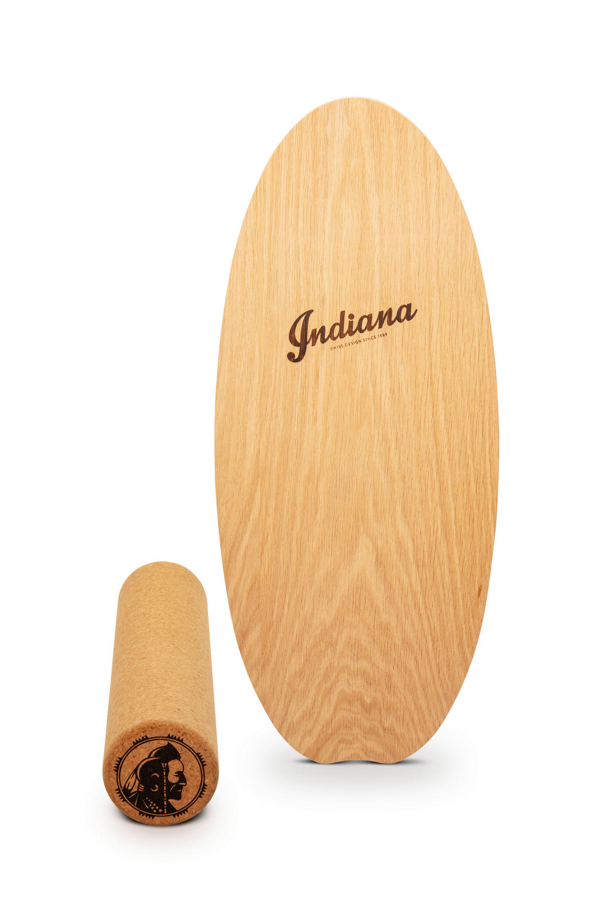 BALANCE BOARD Indiana  - Eichefarben, Basics, Holz (73.5/31.6/1.10cm) - Micro Mobility