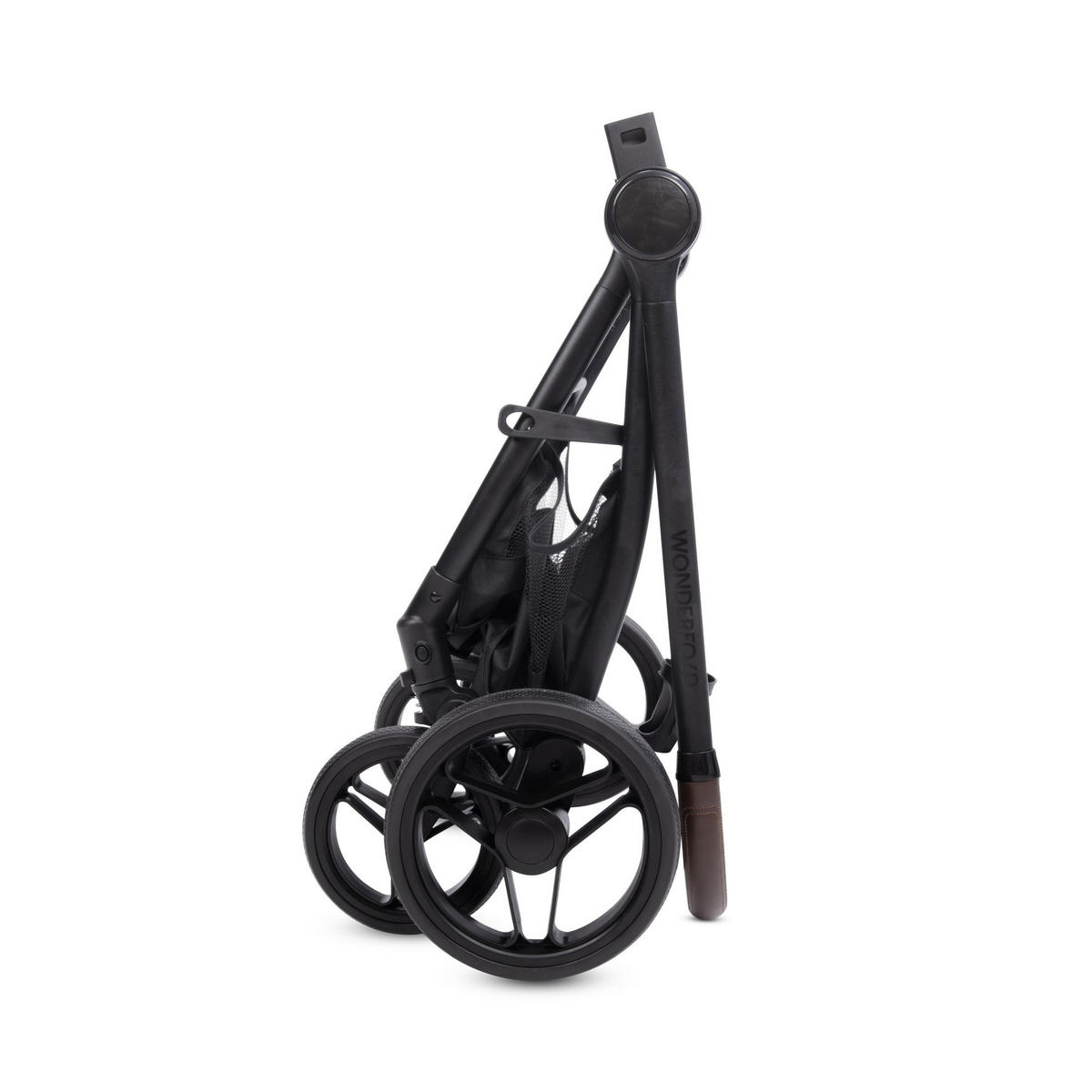 HUNDEBUGGY P3 Pet Luxury Stroller  - Schwarz, Basics, Textil/Metall (92kg) - WONDERFOLD