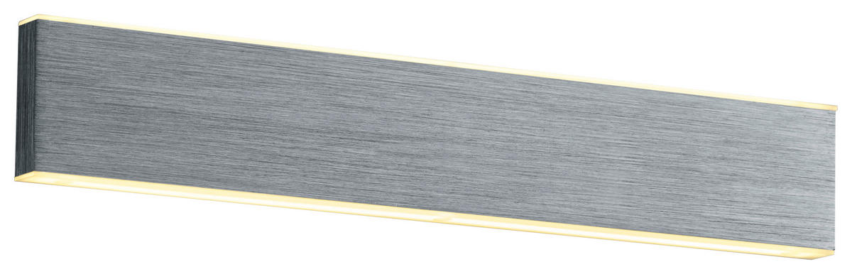 LED-WANDLEUCHTE Delta   - Anthrazit, Design, Metall (30/3,4/5,3cm) - Hell