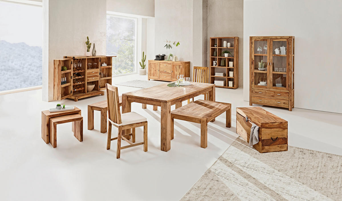 MASĂ din lemn 180/90/77 cm   - culoare natur, Lifestyle, lemn (180/90/77cm) - Landscape