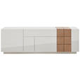 LOWBOARD QUADRA QUADRA Eichefarben  210/66/52 cm  - Eichefarben, Design, Holz/Holzwerkstoff (210/66/52cm) - Ambiente