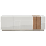 LOWBOARD QUADRA QUADRA Eichefarben  210/66/52 cm  - Eichefarben, Design, Holz/Holzwerkstoff (210/66/52cm) - Ambiente