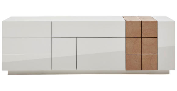 LOWBOARD QUADRA QUADRA Eichefarben 210/66/52 cm - Eichefarben, Design, Holz/Holzwerkstoff (210/66/52cm) - Ambiente