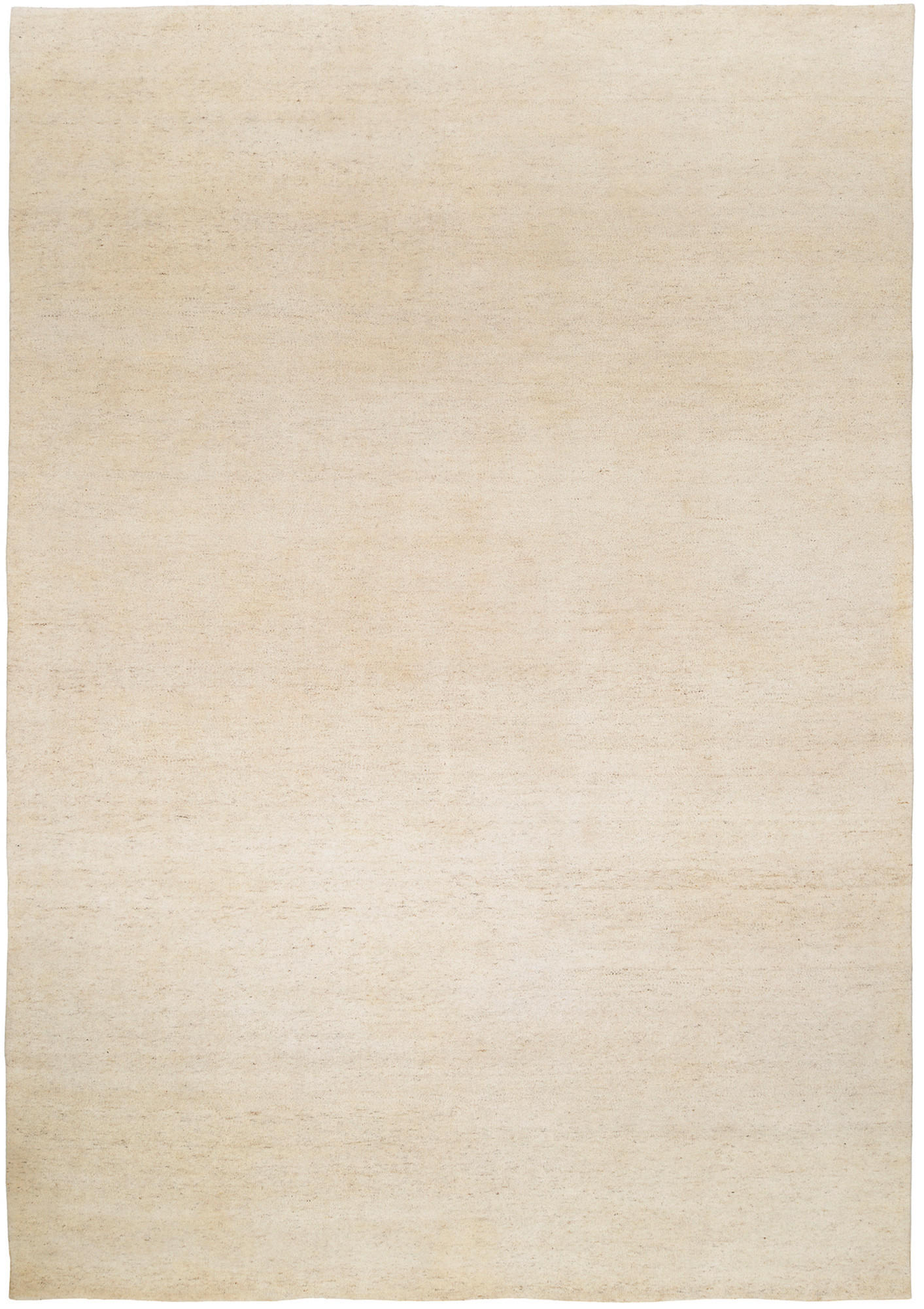 Linea Natura Wollteppich Silverström Creme 70x140 cm