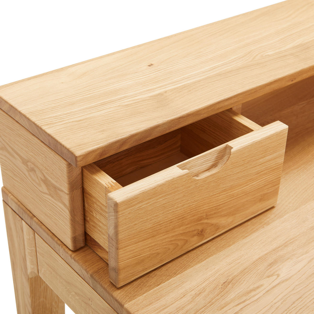SCHREIBTISCH 110/55-91/76 cm  in Eichefarben  - Eichefarben, Basics, Holz (110/55-91/76cm) - Boxxx