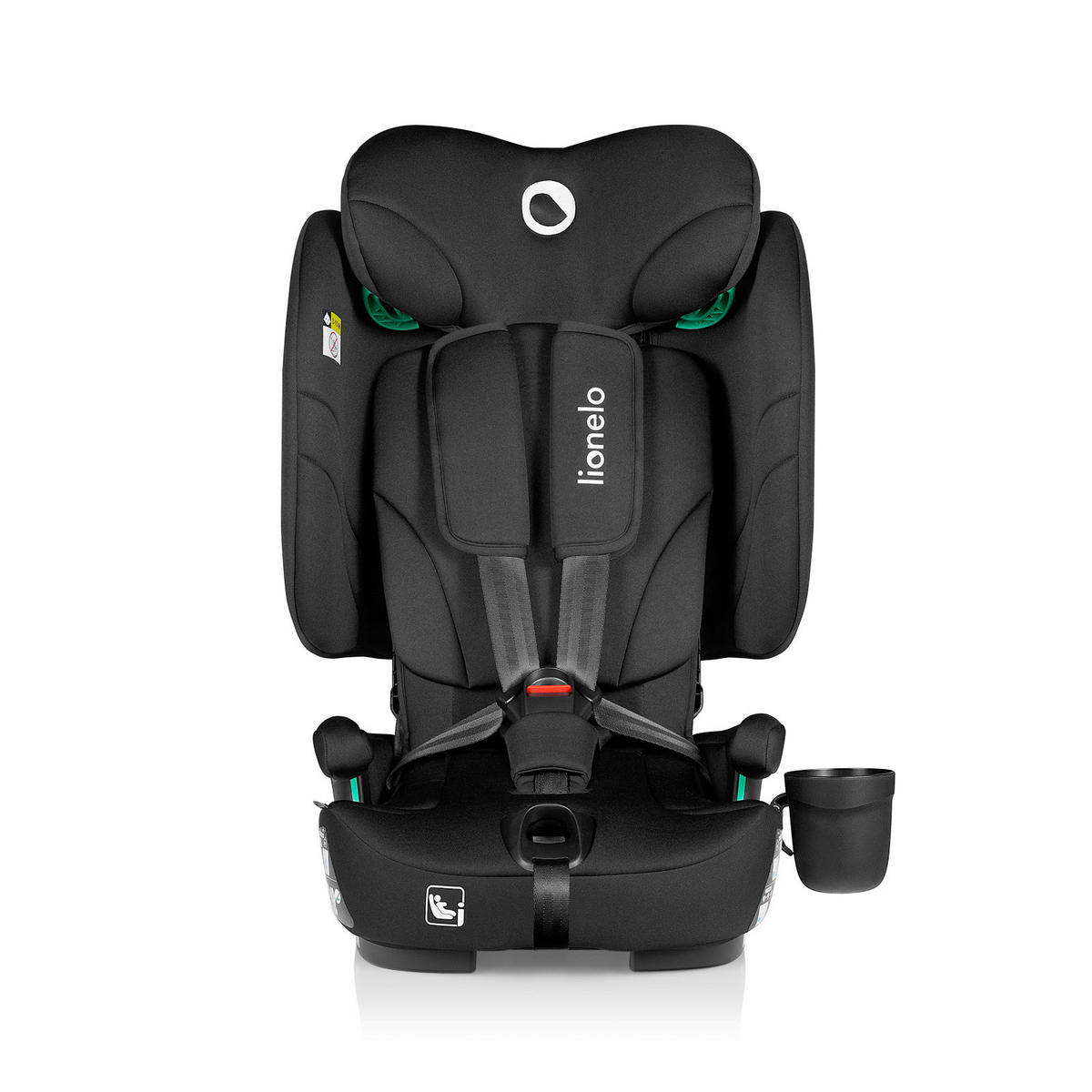 KINDERAUTOSITZ Nelly i-Size  - Schwarz, Basics, Textil (45/27,5/54cm) - Lionelo