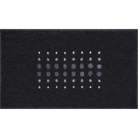 BADTEPPICH Siria Anthrazit, Grau 60/100 cm  - Anthrazit/Grau, Basics, Kunststoff/Textil (60/100cm) - Grund