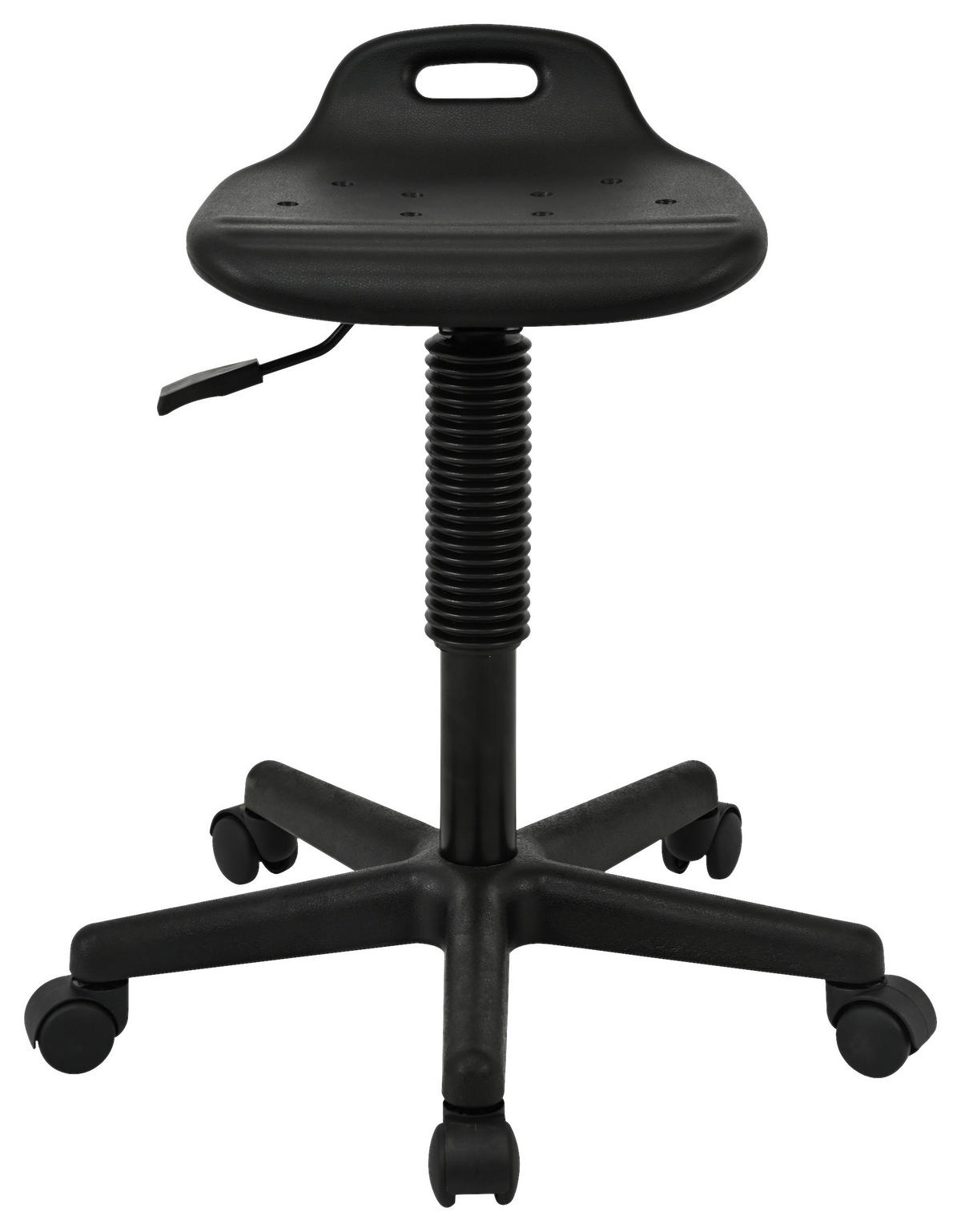 KONTORSPALL  svart  - svart, Modern, metall/plast (57/46-62/55cm) - Carryhome