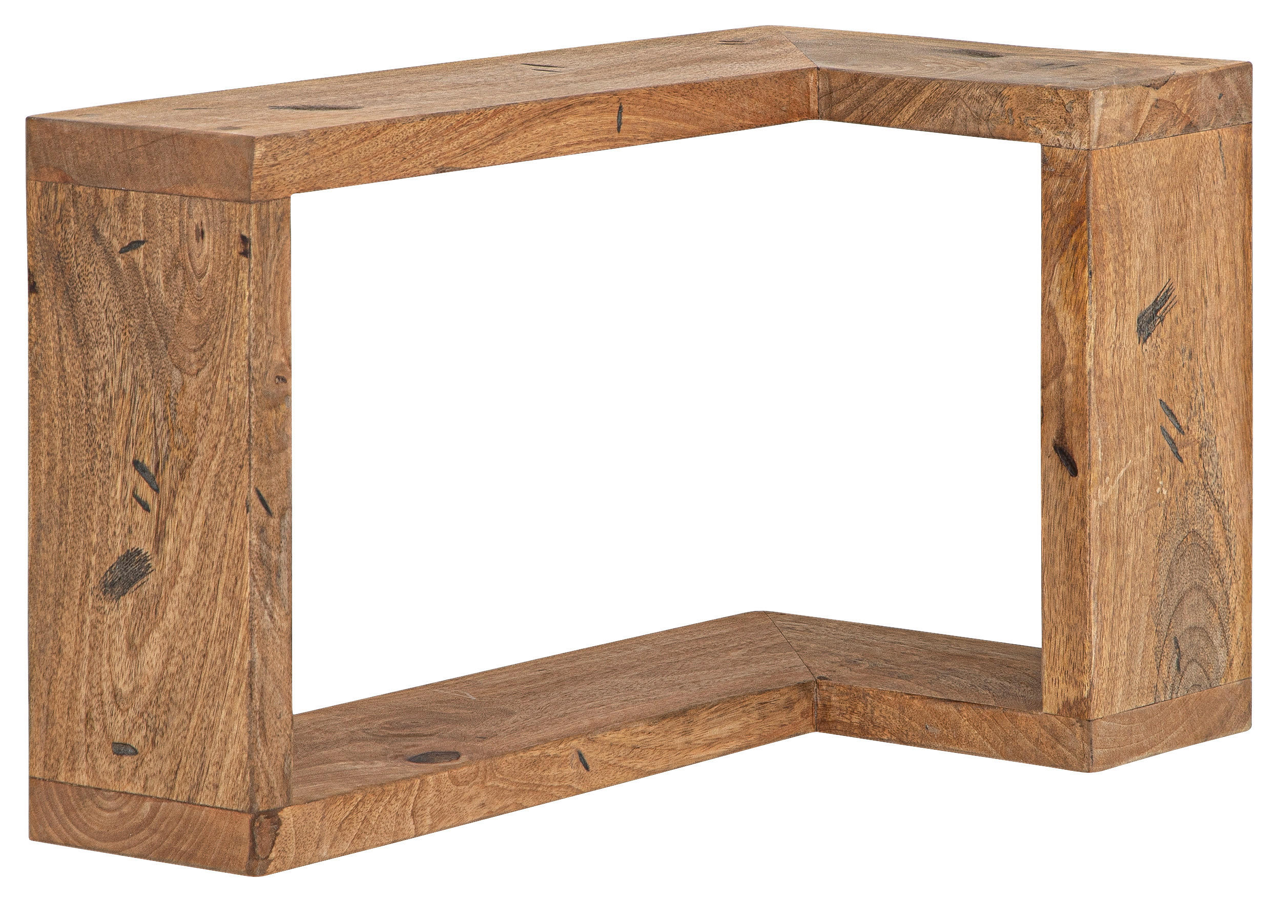 BADEZIMMERREGAL 50/30/27 cm  - Honig, MODERN, Holz (50/30/27cm) - Livetastic