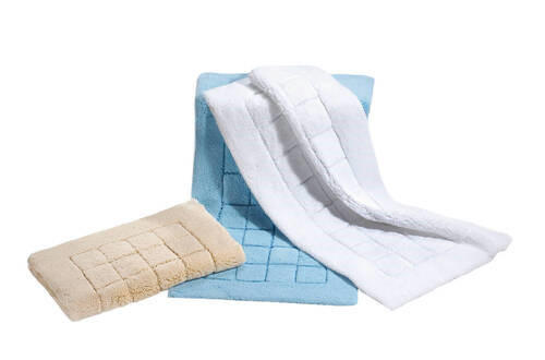 BADEMATTE Beige 55/65 cm  - Beige, Basics, Textil (55/65cm) - Vossen