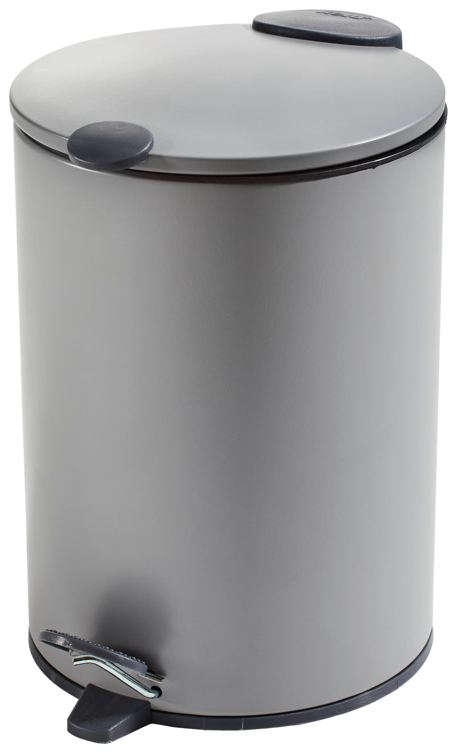 KOSMETIKEIMER Mats 3 L  - Altrosa/Schwarz, Basics, Kunststoff/Metall (17/23cm) - Kela