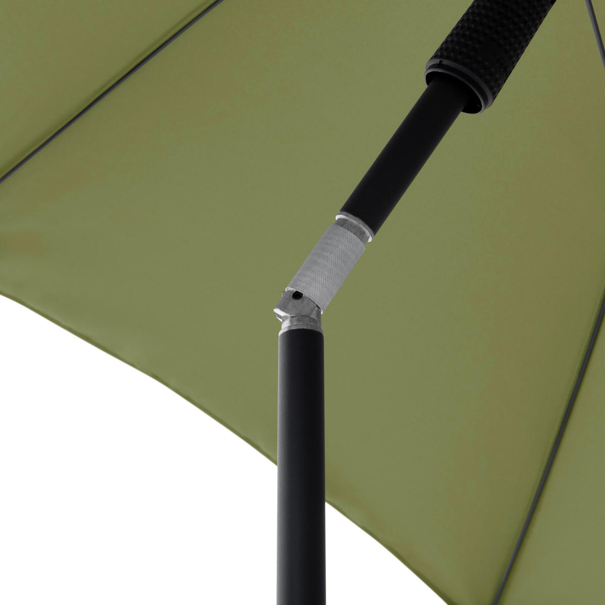 SONNENSCHIRM  200/200 cm  - Anthrazit/Grün, Basics, Textil/Metall (200/200cm) - Doppler