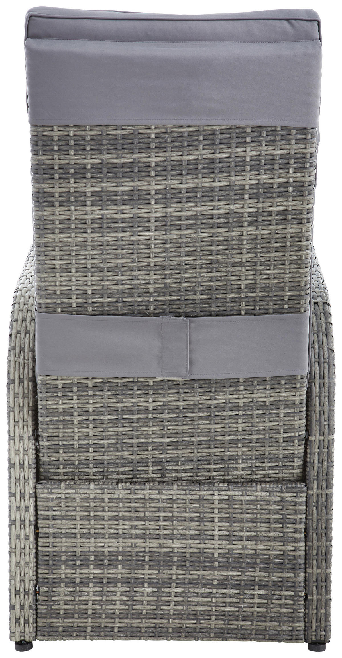 GARTEN-RELAXSESSEL 57/73/105 cm  - Grau, MODERN, Kunststoff/Textil (57/73/105cm) - Ambia Garden