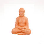 BUDDHA 22,4/28/15,7 cm  - Terracotta, LIFESTYLE, Keramik (22,4/28/15,7cm) - Ambia Home