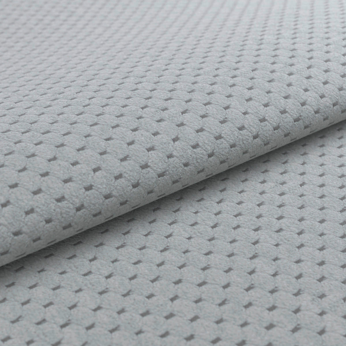 SESSEL in Velours, Struktur Grauweiss  - Schwarz/Grauweiss, Modern, Kunststoff/Textil (81/74/81cm) - Livetastic